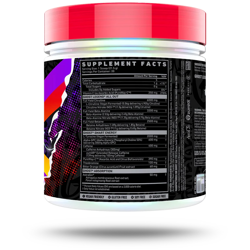 Ghost - All Out Legend V2 Pre-Workout