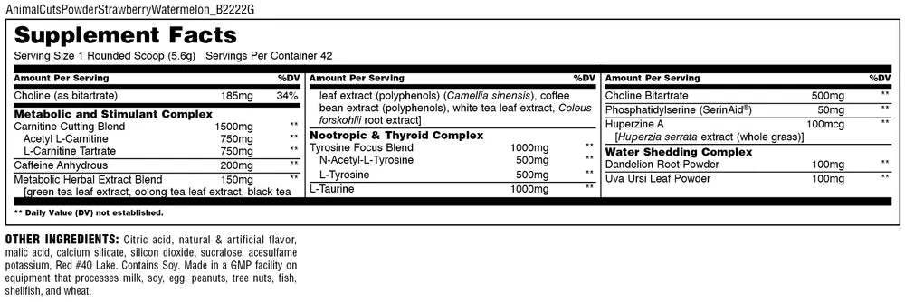 Animal - Advanced Cuts Powder