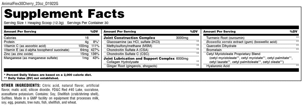 Animal - Flex Joint Care Powder