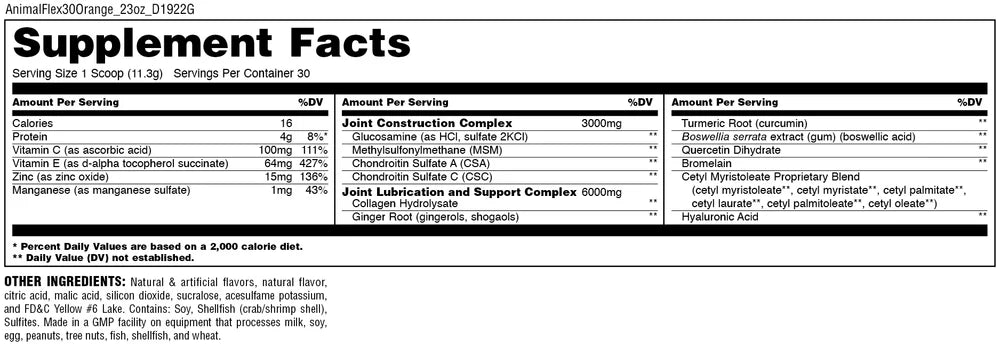 Animal - Flex Joint Care Powder
