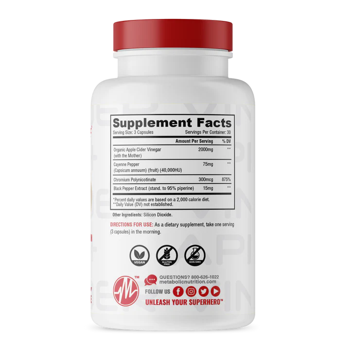 Metabolic Nutrition - Apple Cider Vinegar
