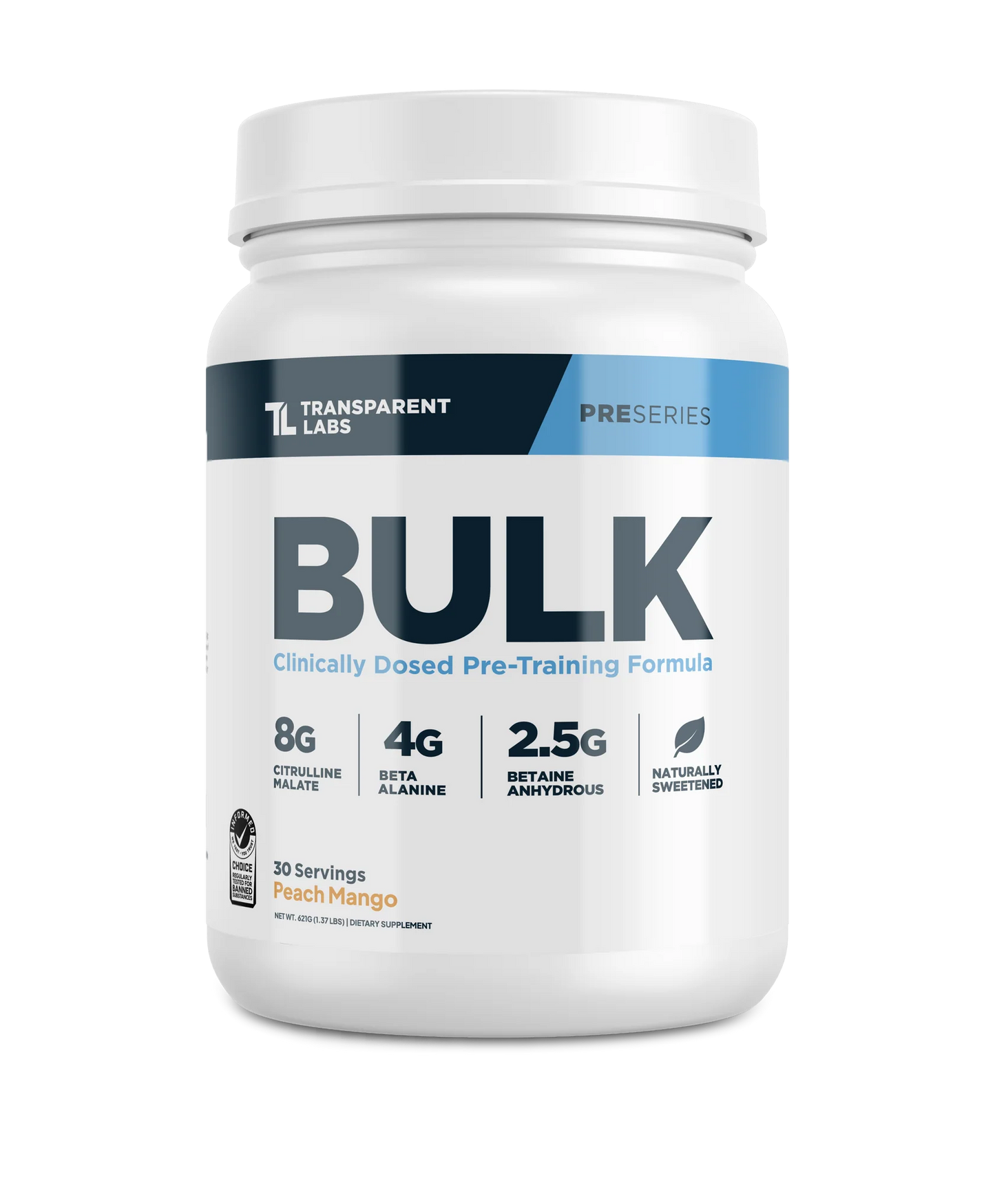 Transparent Labs - BULK Pre Workout