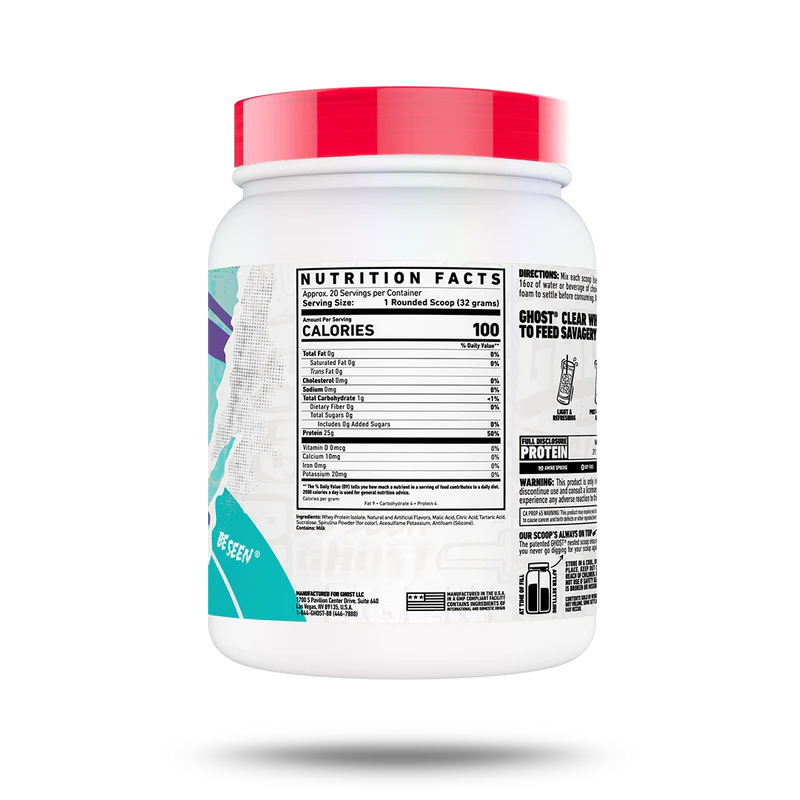 Ghost - Clear Whey Isolate Protein