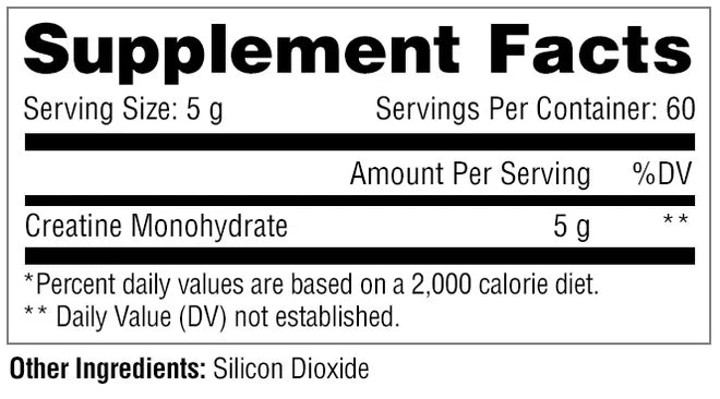 Metabolic Nutrition - Creatine Monohydrate