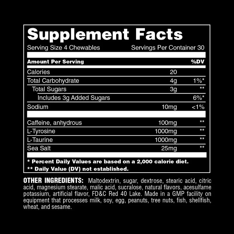 Animal - Energy Chews