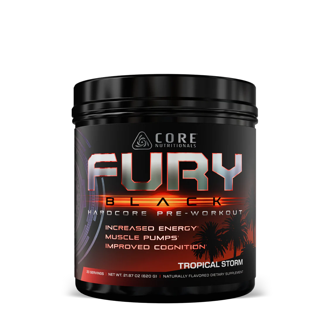 Core Nutritionals - Fury Black Pre-Workout