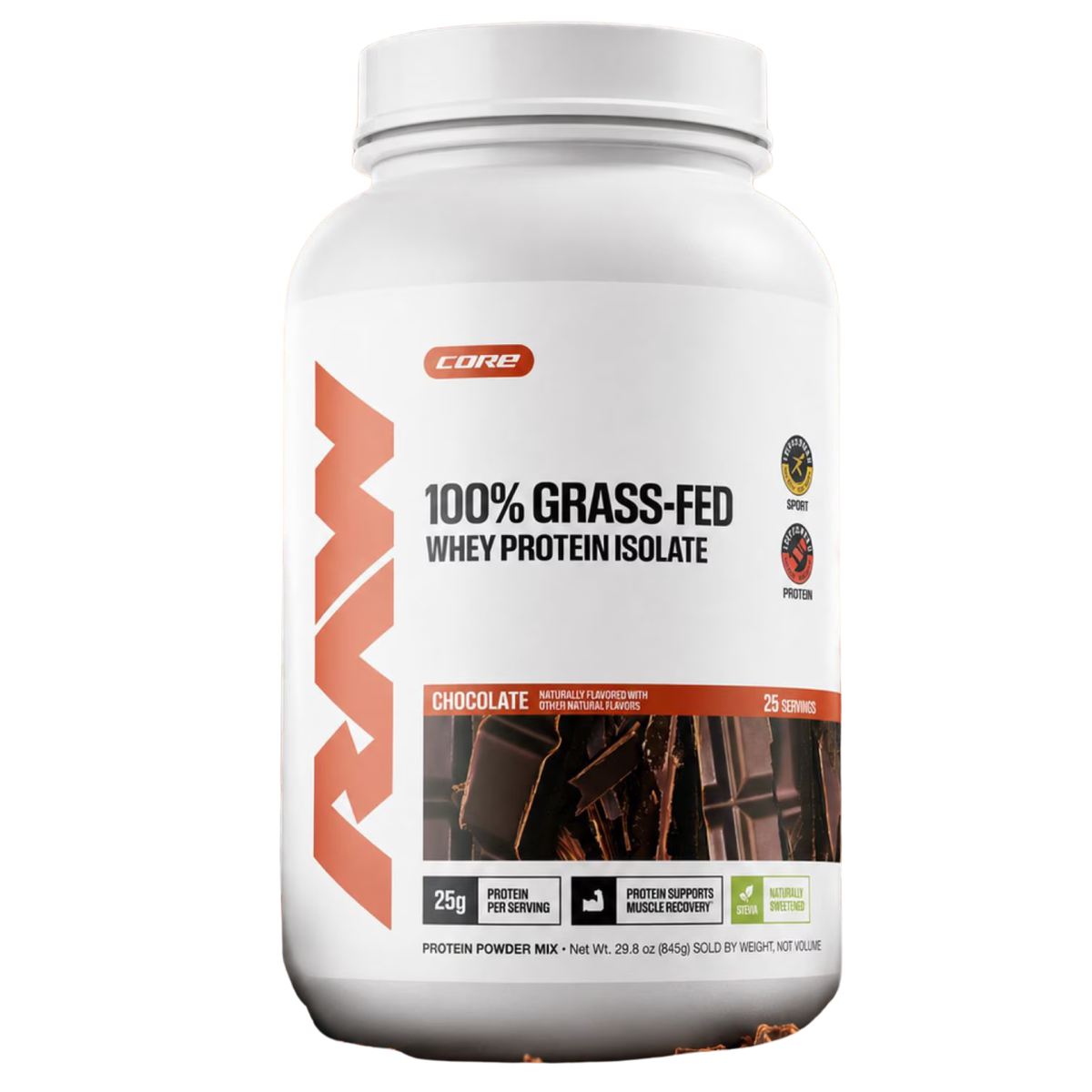 RAW - Grass Fed Whey Isolate Protein 2LB