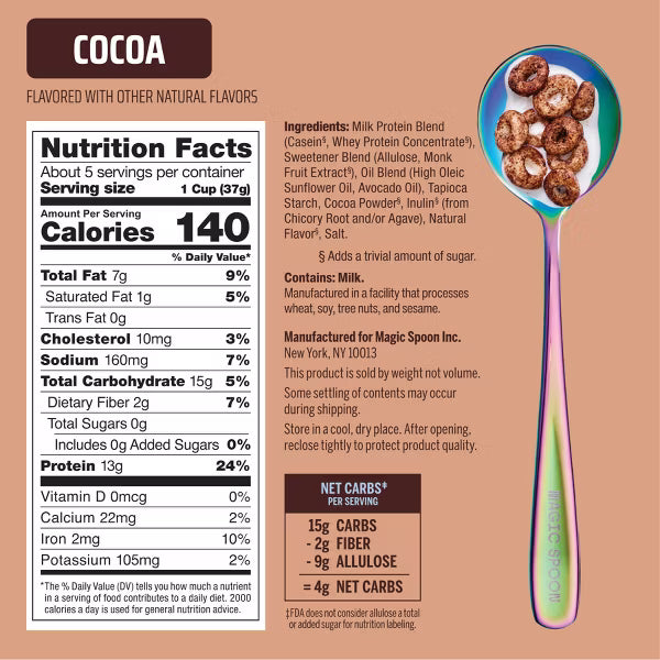 Magic Spoon Protein Cereal