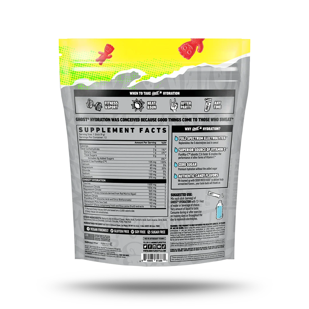 Ghost - Hydration Sticks 12 Pack