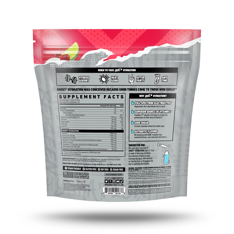 Ghost - Hydration Sticks 24 pack