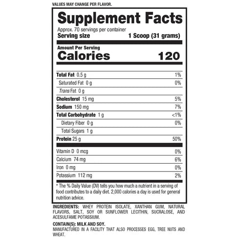 BPI Sports - ISO HD Protein 1.6LB