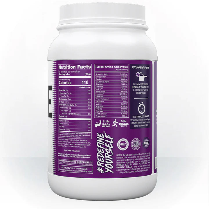 Finaflex - Isolate Protein 2lb