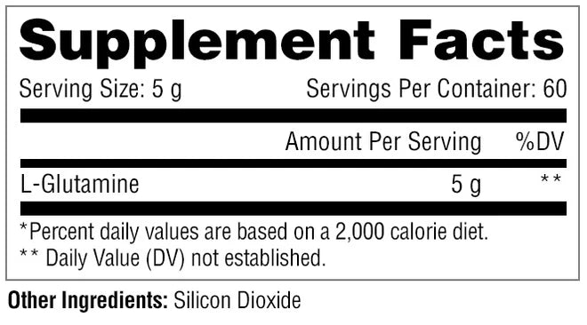 Metabolic Nutrition - L-Glutamine