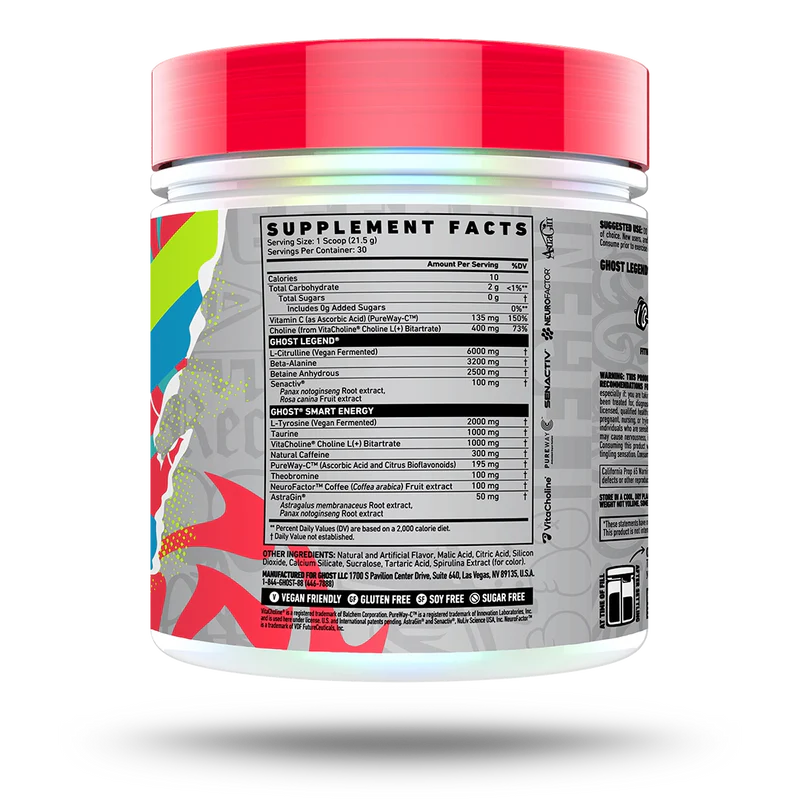 Ghost - Legend V4 Pre-Workout