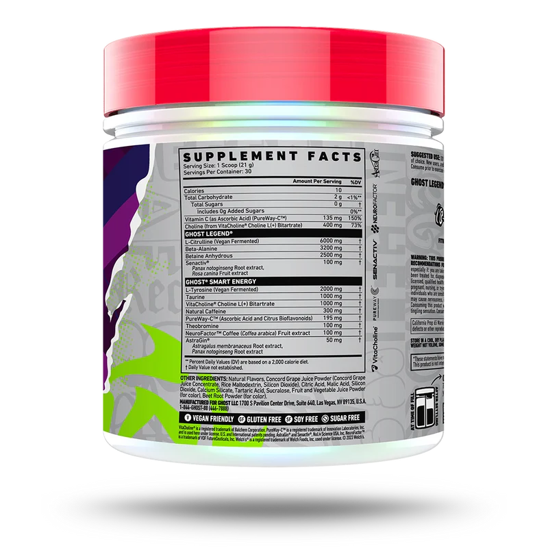 Ghost - Legend V4 Pre-Workout
