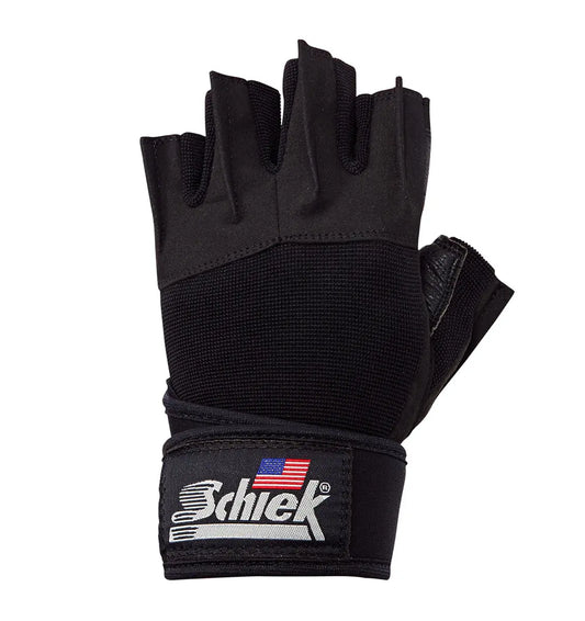 Schiek Sports - Platinum Lifting Gloves With Wrist Wrap