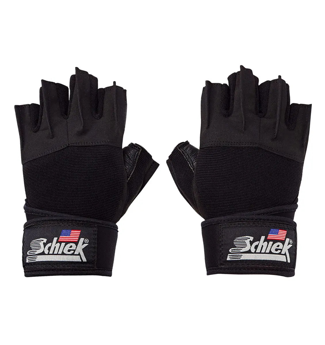 Schiek Sports - Platinum Lifting Gloves With Wrist Wrap