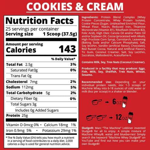 MTS Nutrition - Machine Whey 2LB