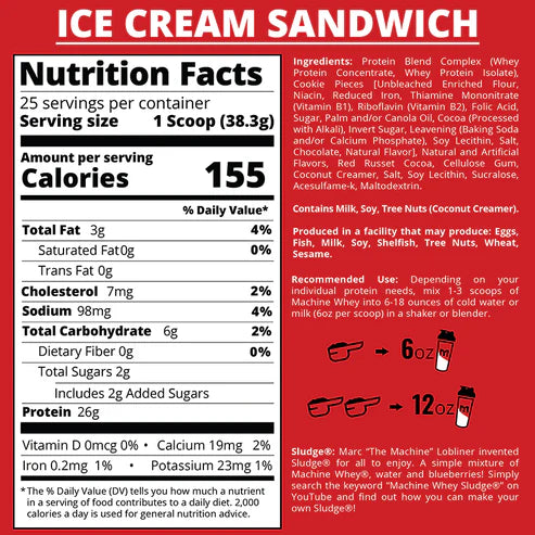 MTS Nutrition - Machine Whey 2LB