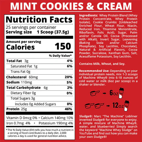 MTS Nutrition - Machine Whey 2LB