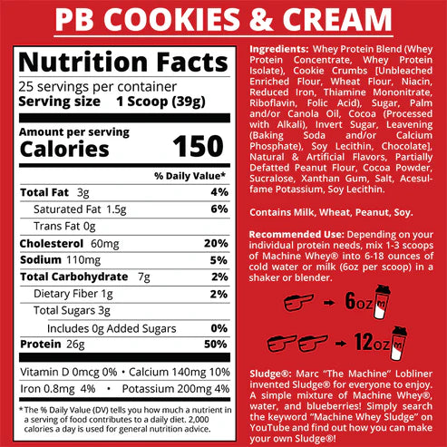 MTS Nutrition - Machine Whey 2LB