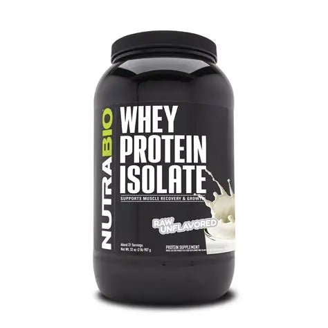 NutraBio - Whey Isolate 2LB