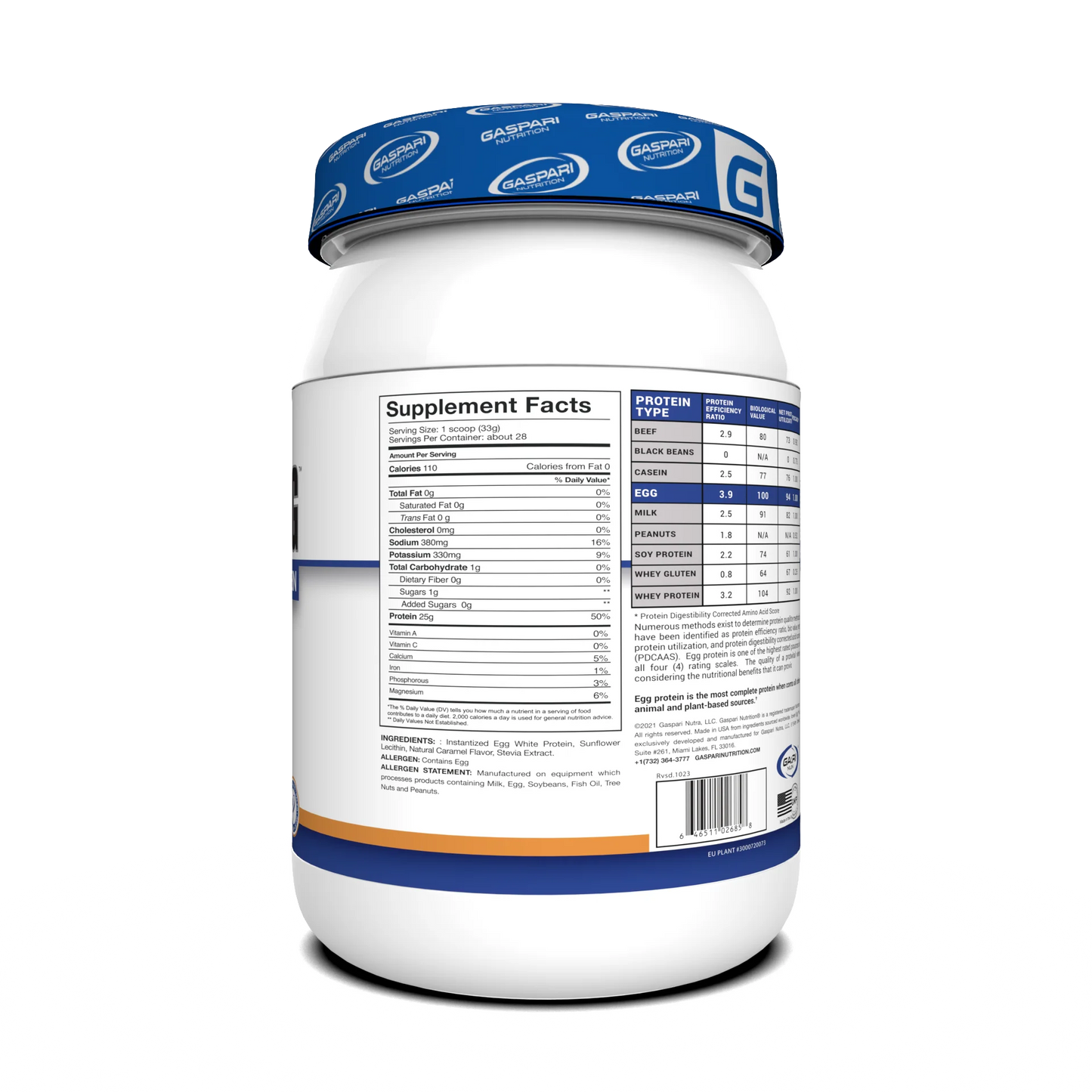 Gaspari - Proven Egg Protein 2LB