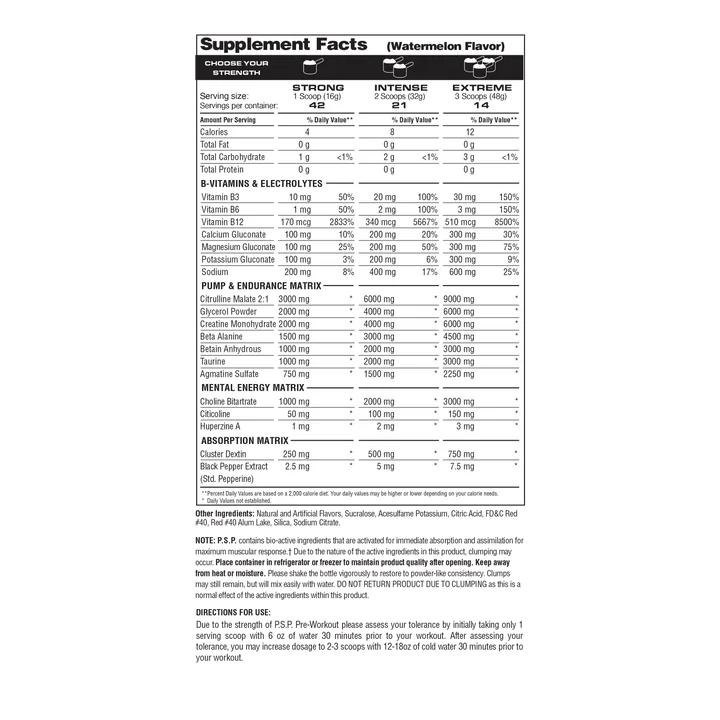 Metabolic Nutrition - Physique Stimulating Preworkout