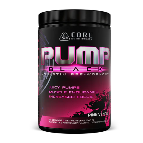 Core Nutritionals - Pump Black Non-Stim Pre-Workout