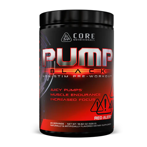Core Nutritionals - Pump Black Non-Stim Pre-Workout