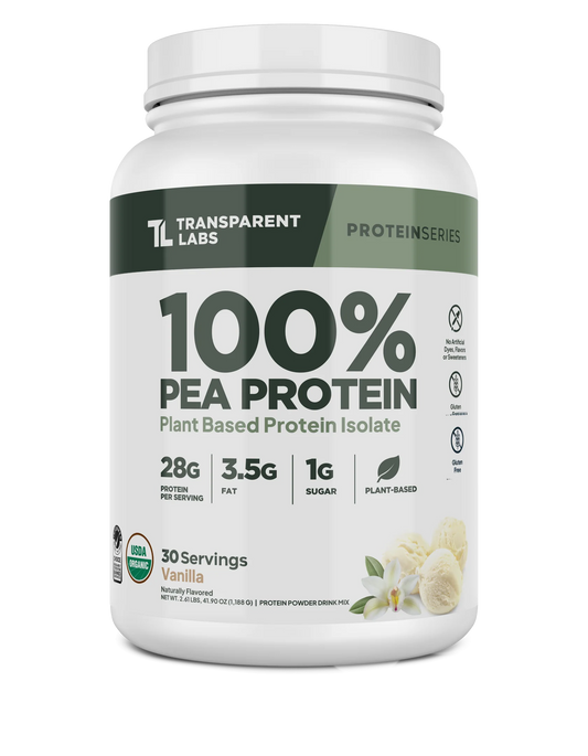 Transparent Labs - 100% Pea Protein Isolate