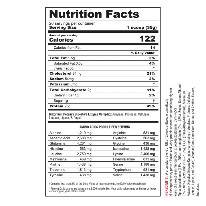 Metabolic Nutrition - Protizyme Protein 2LB