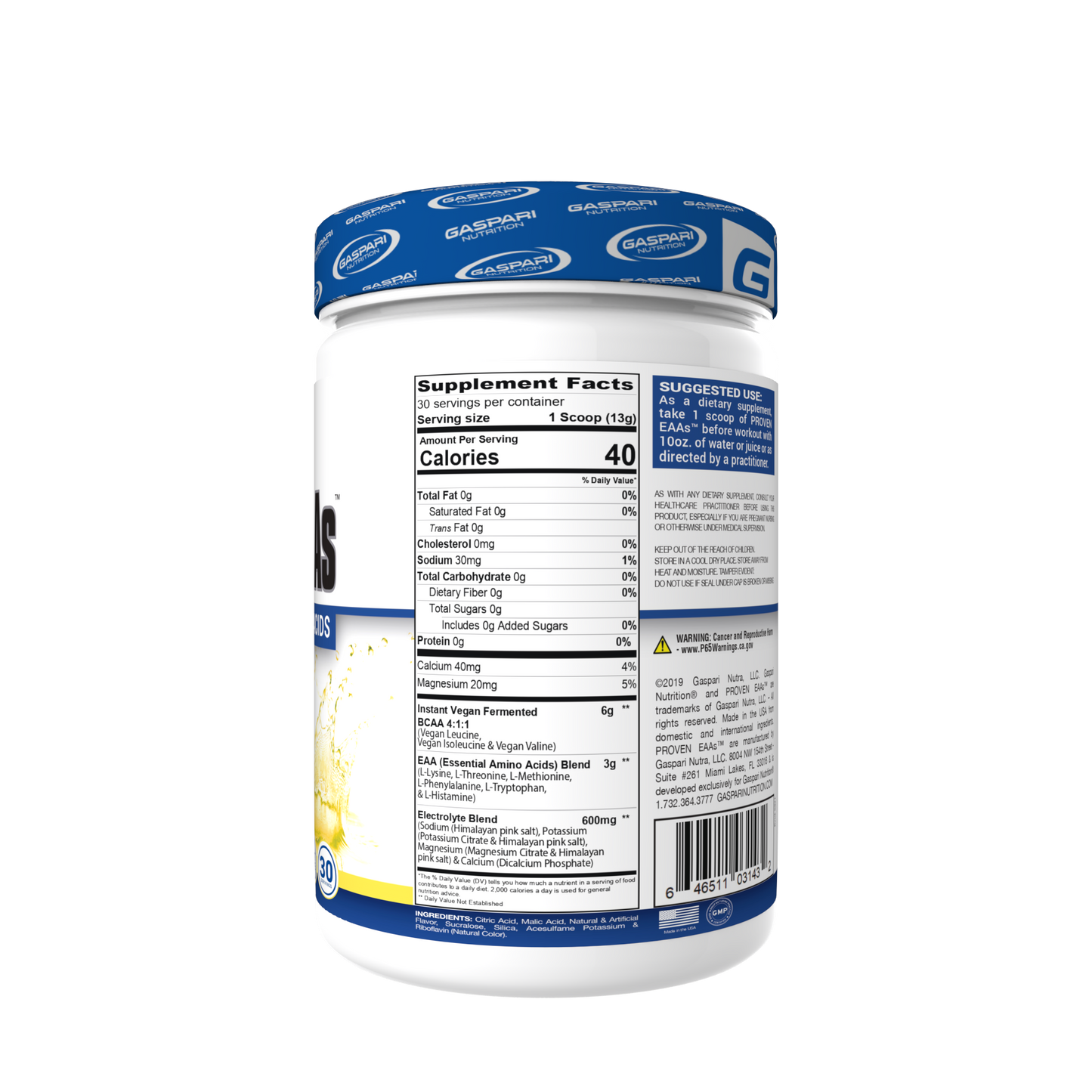 Gaspari - Proven EAAs