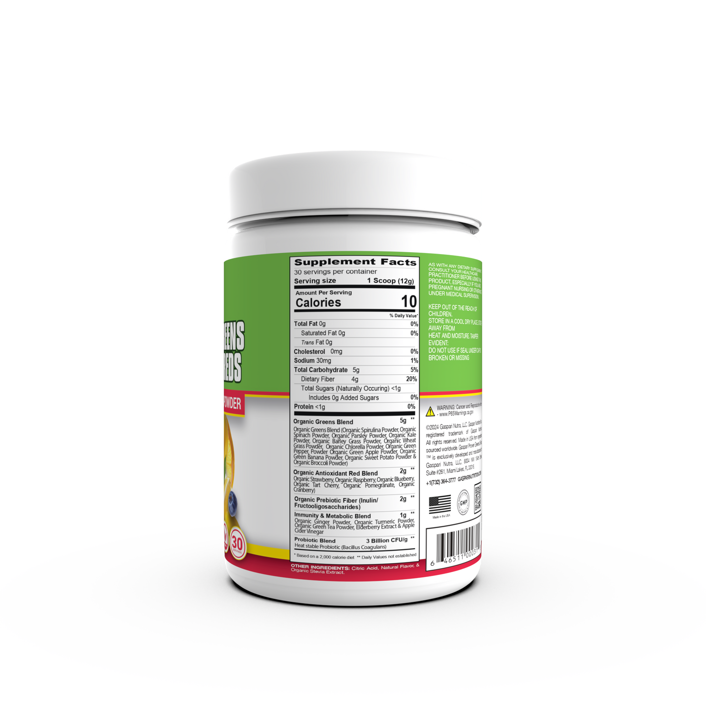 Gaspari - Proven Greens & Reds