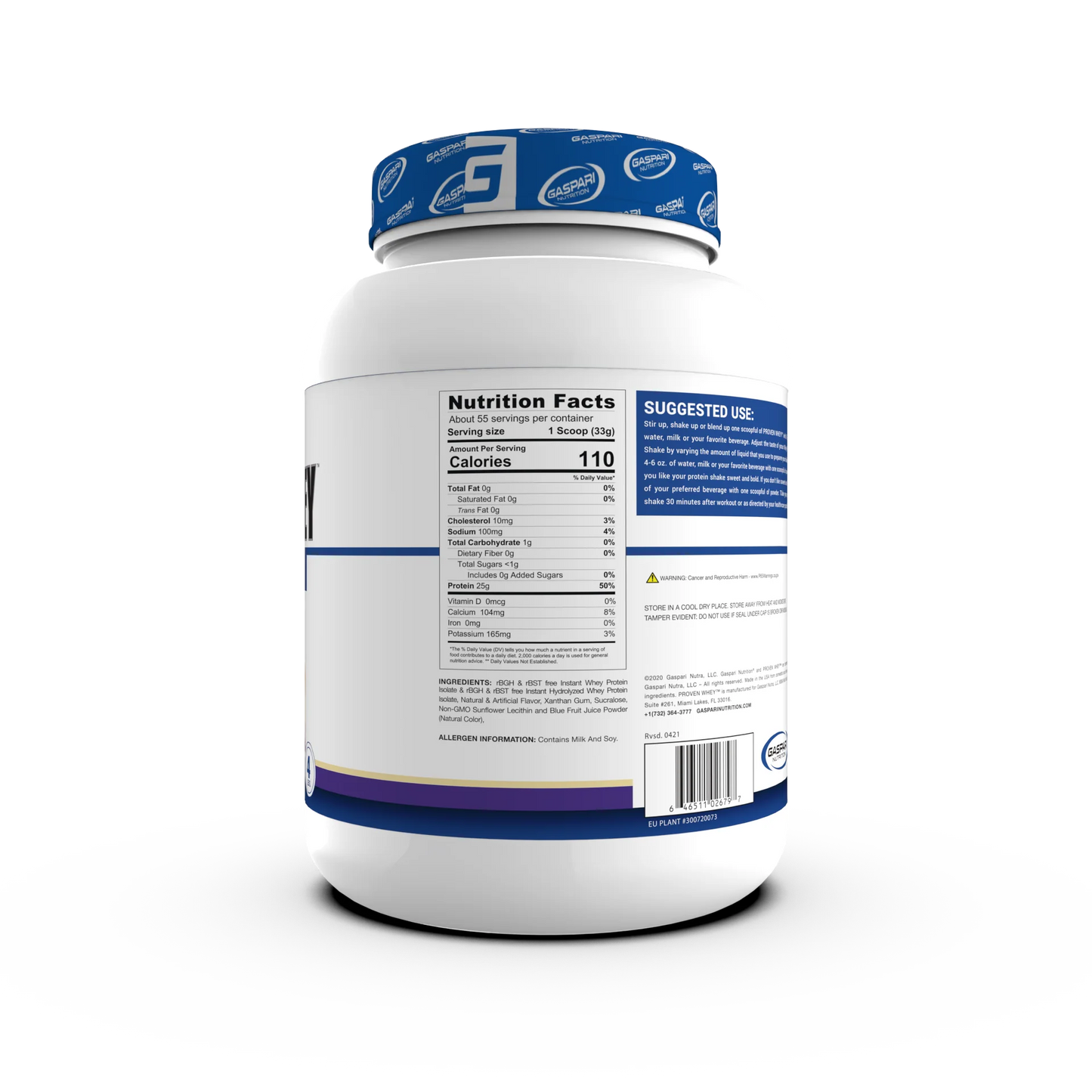 Gaspari - Proven Whey 4LB