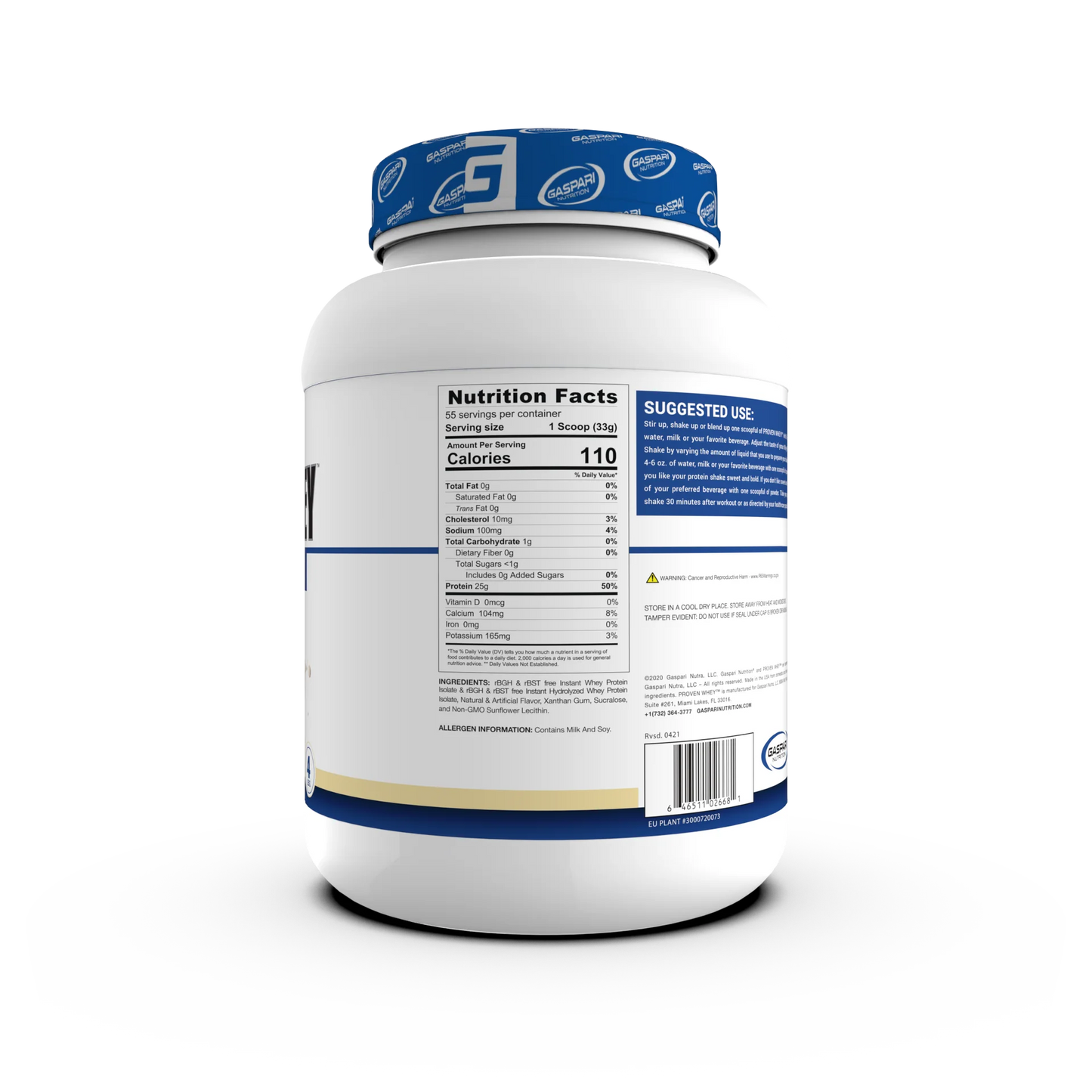 Gaspari - Proven Whey 4LB