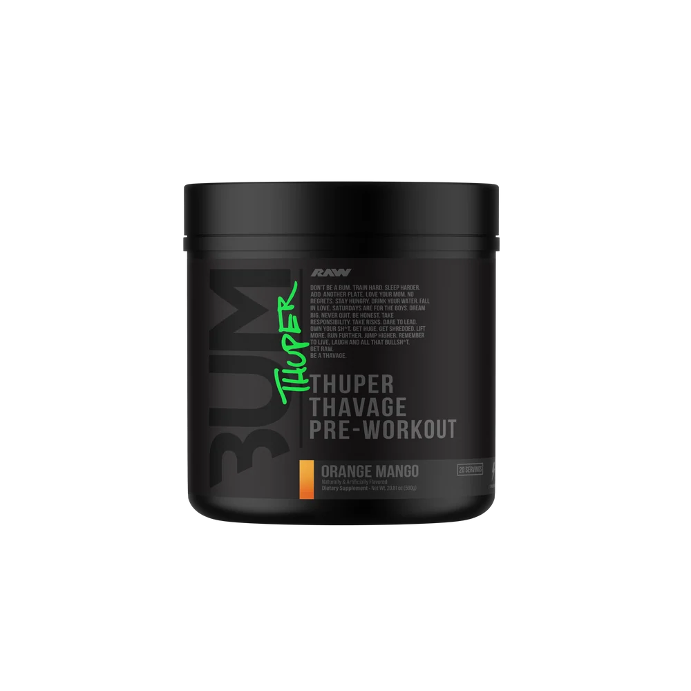 RAW - CBUM Thuper Thavage Pre Workout