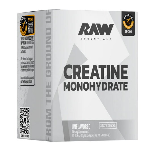 RAW - Creatine Monohydrate Sticks 30 pack