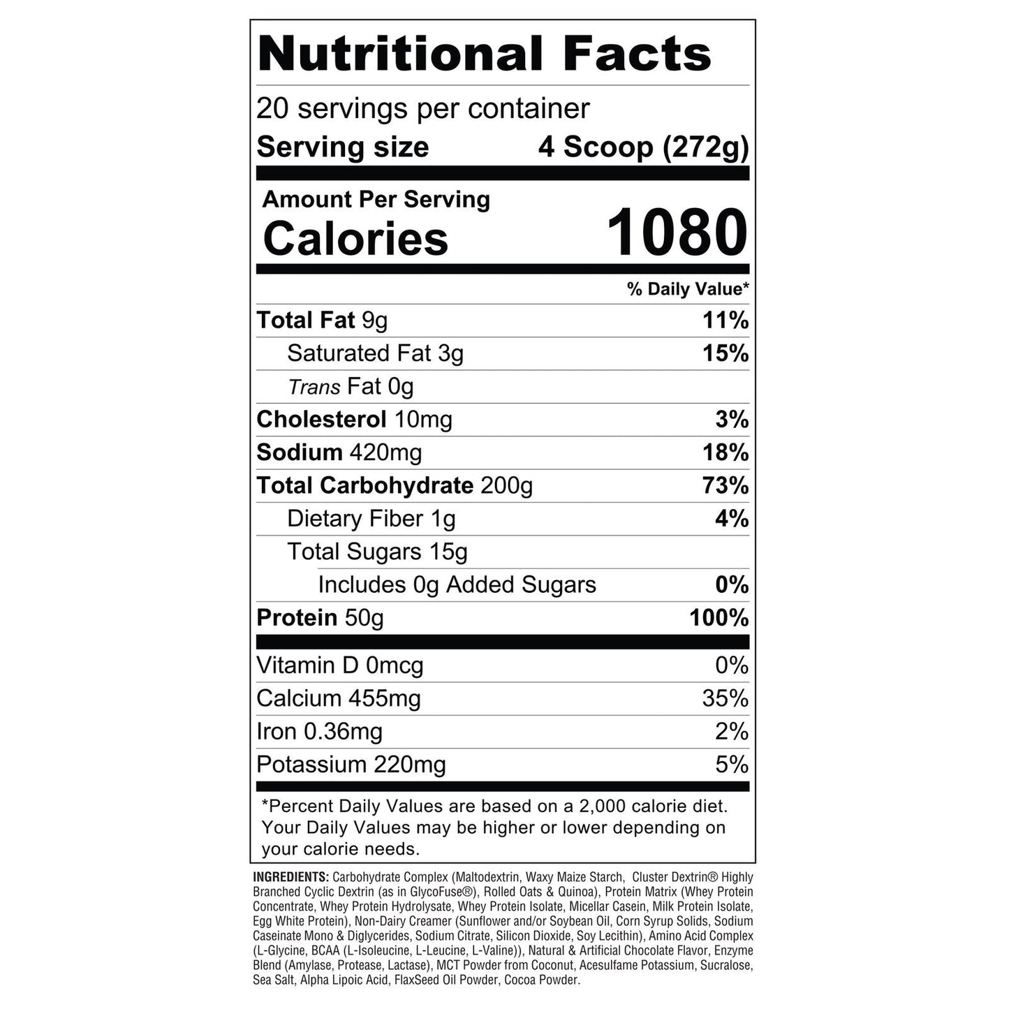 Gaspari - Real Mass Weight Gainer