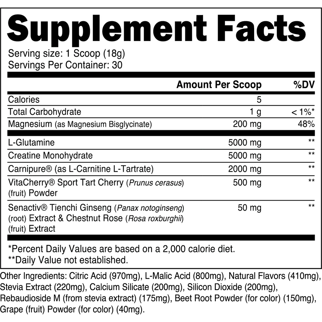 Transparent Labs - Post Workout