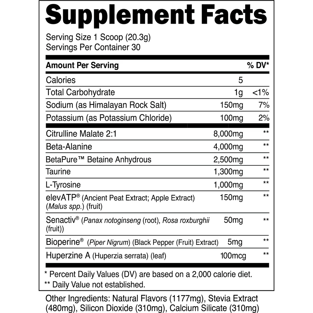 Transparent Labs - Stim Free Pre-Workout