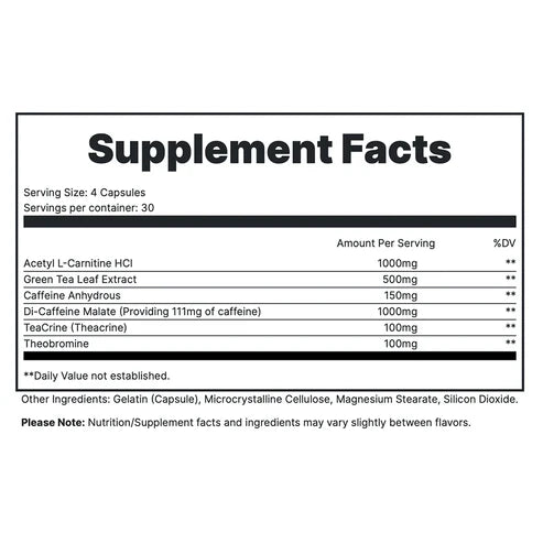 Redcon1 - Double Tap Fat Burner 120 Capsules