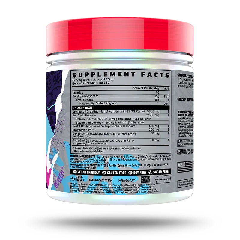 Ghost - Size V3 Muscle Builder