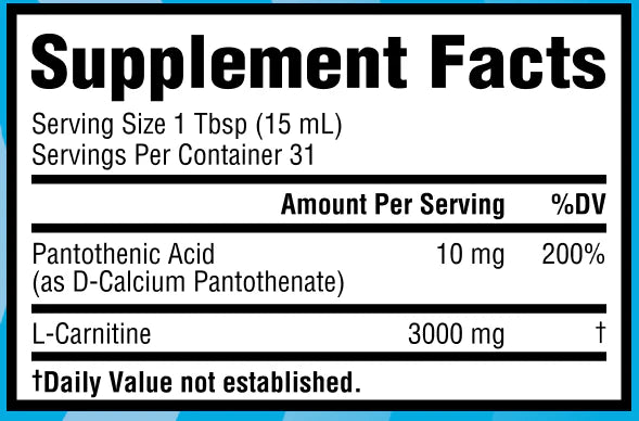 Core Nutritionals - Liquid Carnitine