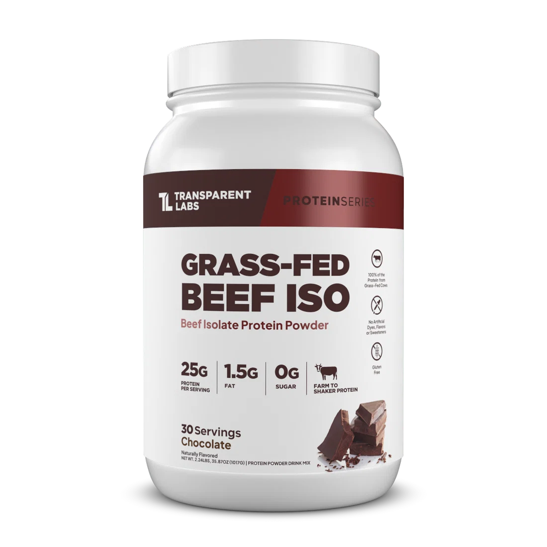 Transparent Labs - Grass Fed Beef Isolate