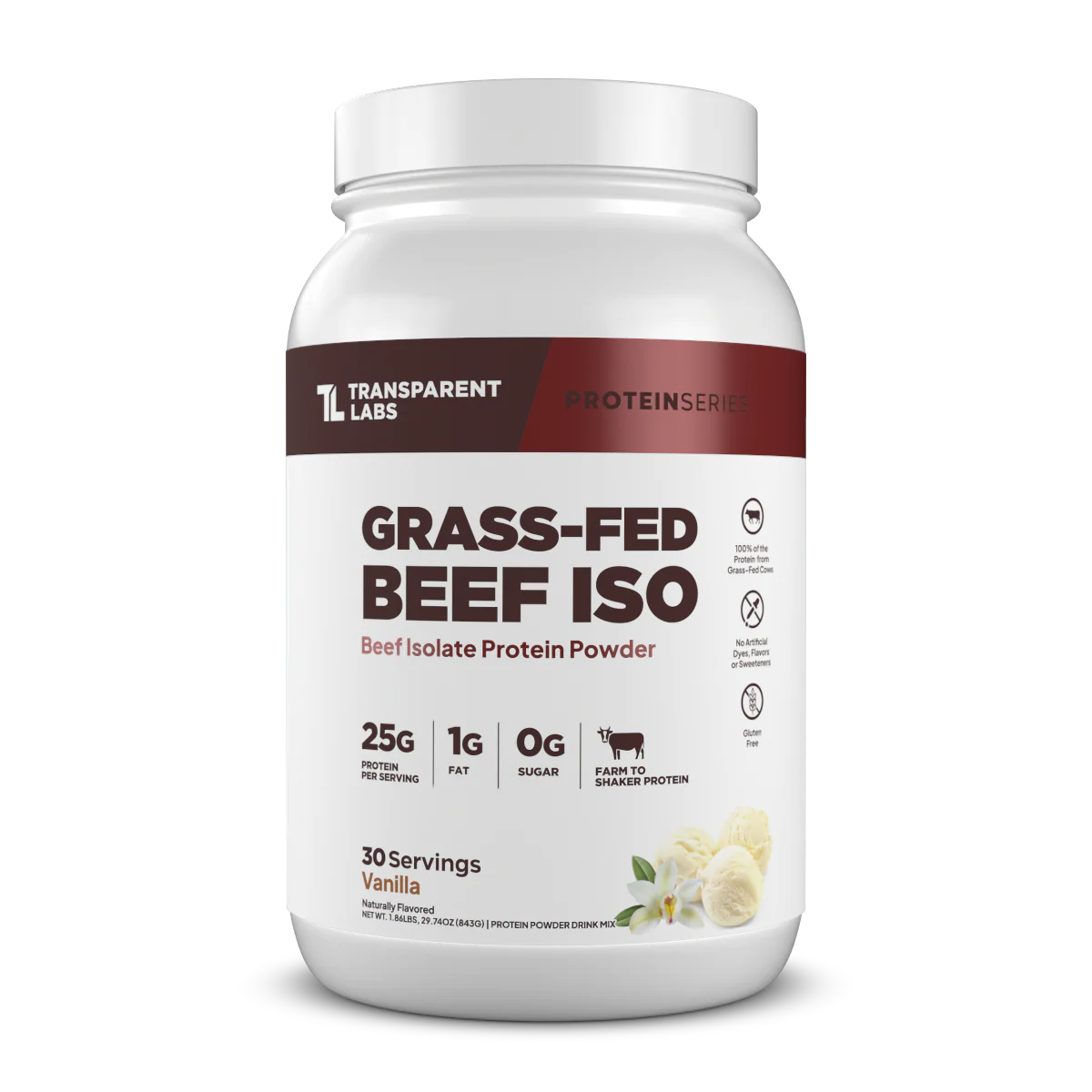 Transparent Labs - Grass Fed Beef Isolate