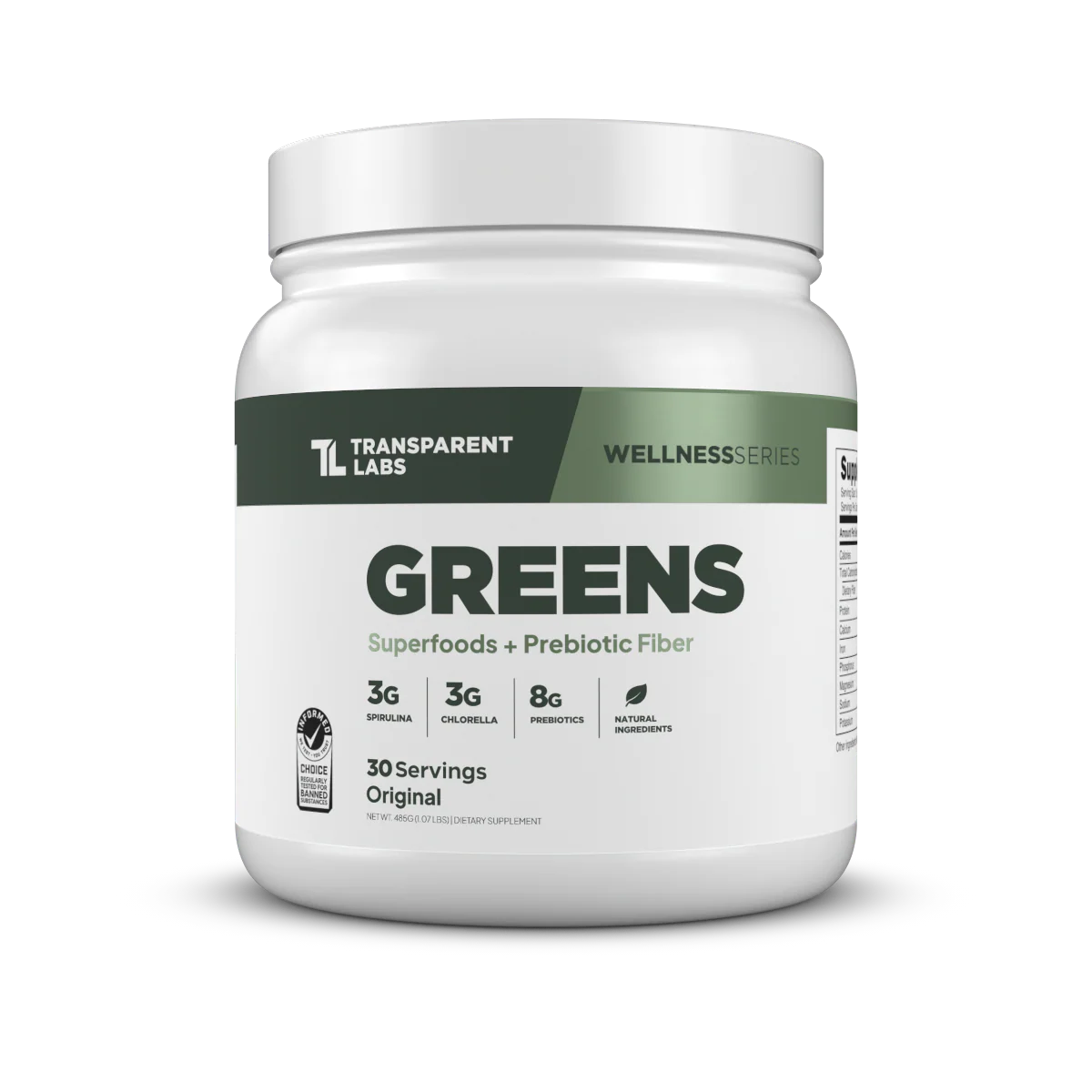 Transparent Labs - Prebiotic Greens