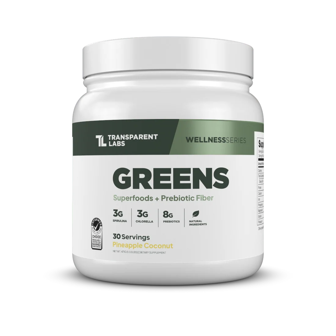 Transparent Labs - Prebiotic Greens