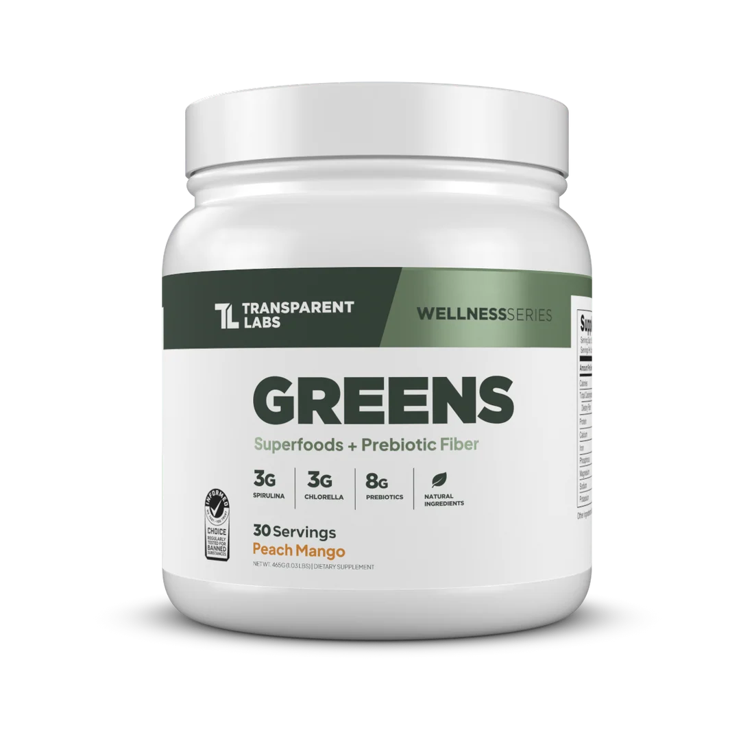 Transparent Labs - Prebiotic Greens