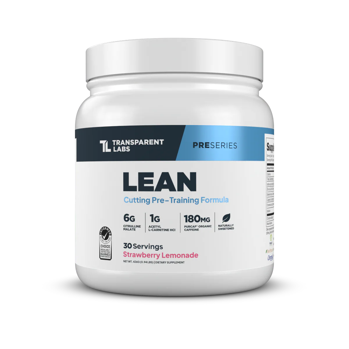 Transparent Labs - LEAN Pre Workout